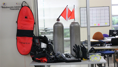 Equipos de buceo